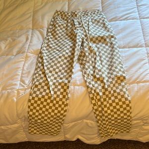 Checkered Pants from Apricot Lane!